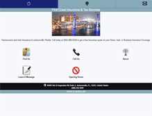 Tablet Screenshot of firstcoastinsurance.com